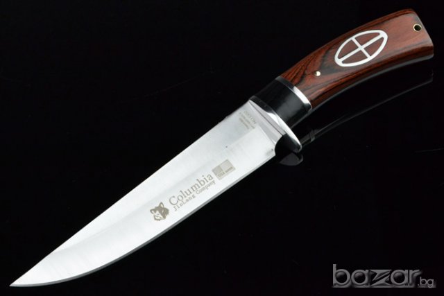 Ловен нож с фиксирано острие COLUMBIA G02, снимка 4 - Ножове - 7396369