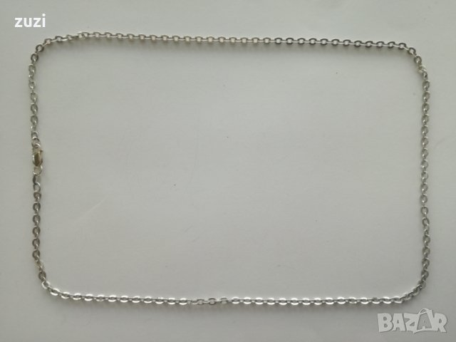 Италиански сребърен синджир - 925 сребро, снимка 3 - Колиета, медальони, синджири - 25940339