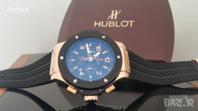 Hublot Модел Gold BIG BANG мъжки стилен часовник, снимка 9 - Мъжки - 21641358