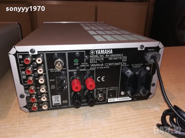 yamaha receiver+yamaha dvd/cd-внос швеицария, снимка 17 - Ресийвъри, усилватели, смесителни пултове - 21693421