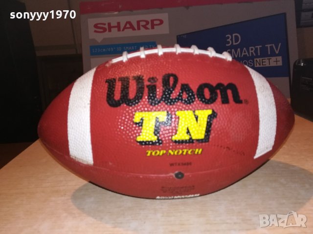 wilson tn-30x20см-топка за ръгби-внос швеция, снимка 4 - Колекции - 21517239