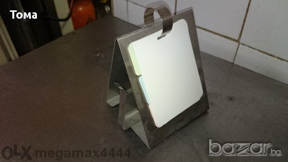 Поставка за флаер или меню, снимка 2 - Хотелско и ресторантьорско оборудване - 11974290