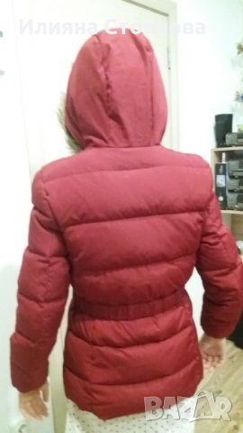 Много топло яке за зимата с гъши пух 164см, снимка 4 - Детски якета и елеци - 23414166