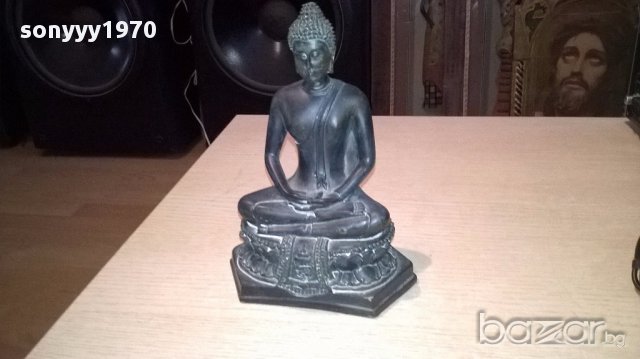 Буда-ретро колекция-20х14х9см-внос швеицария, снимка 4 - Антикварни и старинни предмети - 17466388