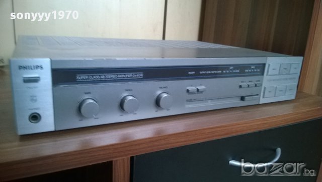 ★ █▬█ 0 ▀█▀ ★ philips f4234/00-stereo amplifier-230w-made in belgium-внос швеицария, снимка 18 - Ресийвъри, усилватели, смесителни пултове - 8939103