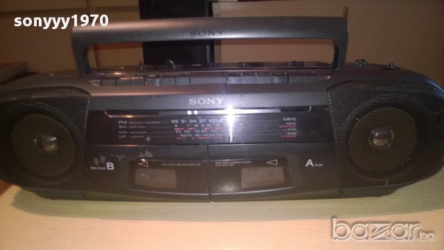 sony cfs-w318l-stereo cassette corder-внос швеицария, снимка 7 - Ресийвъри, усилватели, смесителни пултове - 11782574