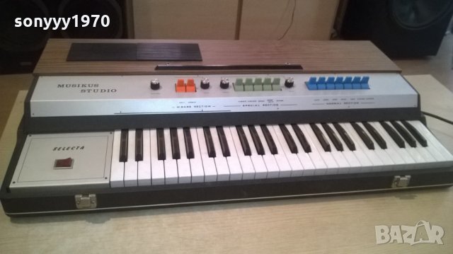 selecta-musikus studio-made in italy-аналогов синтезатор-внос швеция, снимка 14 - Синтезатори - 24794083