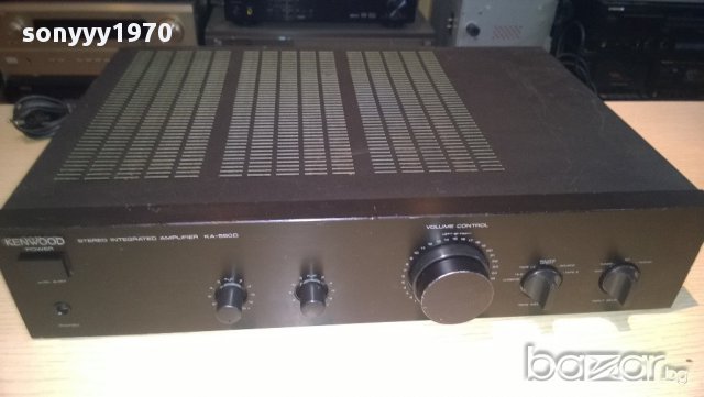 kenwood ka-550d stereo amplifier-made in japan-внос швеицария, снимка 3 - Ресийвъри, усилватели, смесителни пултове - 9778414