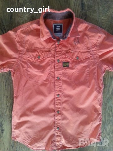 g-star new arizona lawrence shirt - страхотна мъжка риза, снимка 4 - Ризи - 21712355