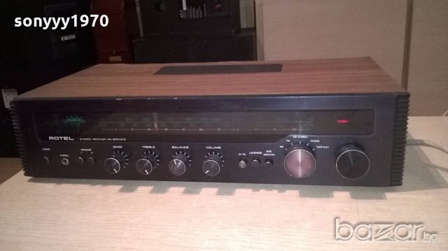 rotel-receiver-ретро красавец-внос англия, снимка 10 - Ресийвъри, усилватели, смесителни пултове - 19121625