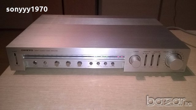 onkyo tx-20 tuner amplifier-made in japan-внос швеицария, снимка 3 - Ресийвъри, усилватели, смесителни пултове - 18713161