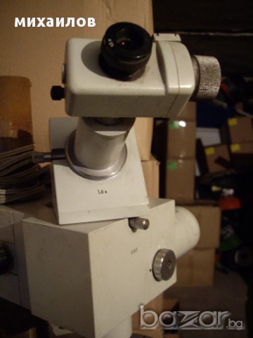 Микроскоп-ГДР, снимка 2 - Други машини и части - 16999421