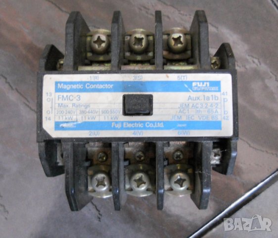 Японски контактор Fuji Electric FMC-3, снимка 1