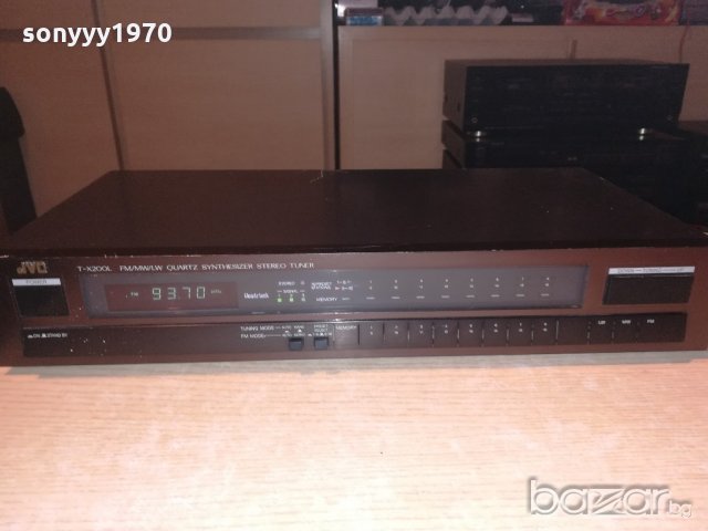 jvc t-x200lb stereo tuner-внос швеицария, снимка 2 - Ресийвъри, усилватели, смесителни пултове - 20781886