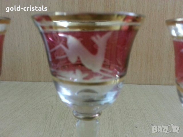 антикварни съклени чашки, снимка 9 - Антикварни и старинни предмети - 25384085