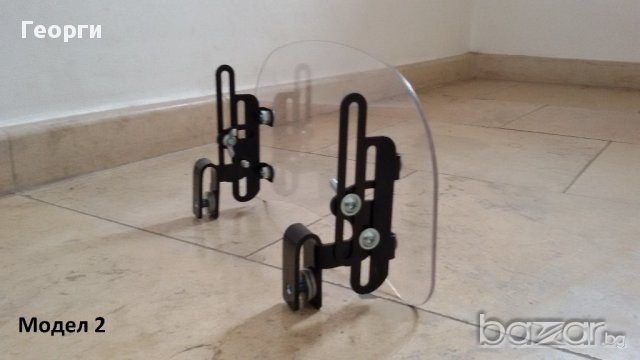 Слюда,дефлектор въздушен за мотоциклет-универсален, снимка 11 - Аксесоари и консумативи - 13525188