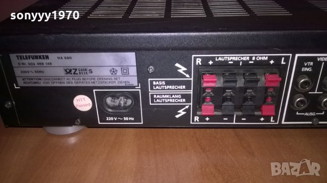&telefunken-stereo amplifier-внос швеицария, снимка 11 - Ресийвъри, усилватели, смесителни пултове - 22976531