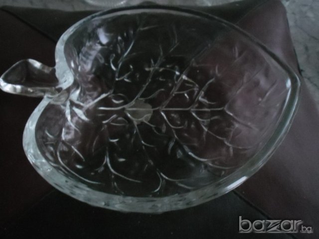 3 бр стъклени и кристални  съдове , снимка 3 - Кухненски принадлежности - 12729758