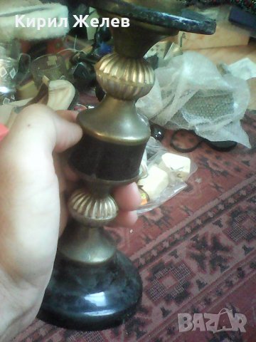 Бронз кехлебар свещник 9020 , снимка 7 - Декорация за дома - 25964104