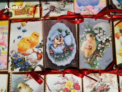 Великденски магнити. Ръчна изработка, снимка 2 - Други - 24849277
