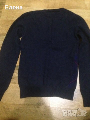 Sisley вълнен пуловер, снимка 3 - Блузи с дълъг ръкав и пуловери - 23466369