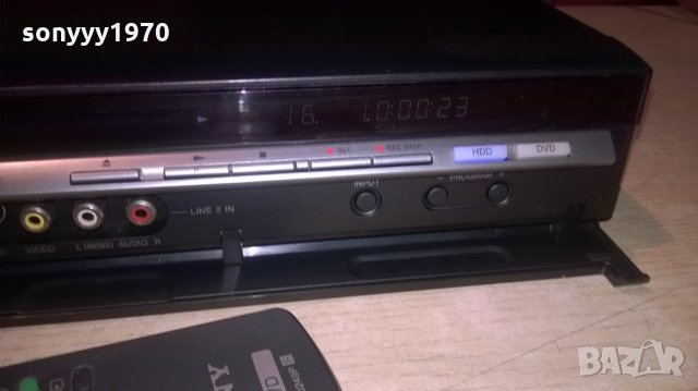 sony rdr hdd/dvd recorder+remote-внос швеицария, снимка 4 - Други - 24588713