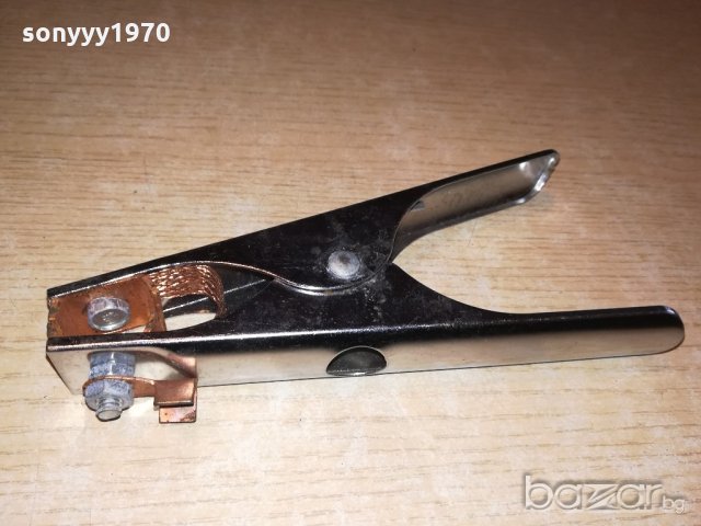 щипка за кабел маса за електрожен-нова 17см, снимка 11 - Други инструменти - 20819590