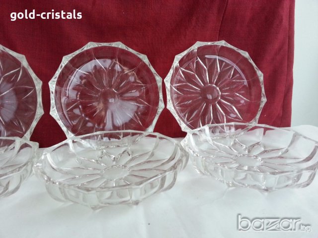  кристални чинии, снимка 4 - Чинии - 19796520