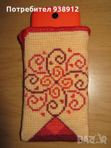 Бродирано калъфче, снимка 2 - Калъфи, кейсове - 24136198