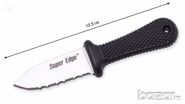 Нож и за носене на врат cold steel SUPER EDGE - 50х107, снимка 6 - Ножове - 20330137