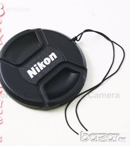 Оригинална капачки за обектив и тяло Nikon Canon Sony Pentax -Държач за капачка на обектив, снимка 5 - Обективи и филтри - 15565509