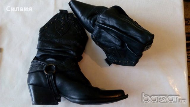 Дамски ботуши - естествена кожа