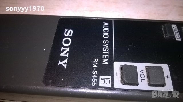 sony rm-s455 audio system remote-внос швеицария, снимка 10 - Други - 25036103