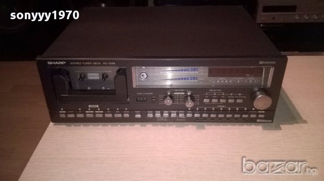 sharp  rs-1288h tuner deck/apss-made in japan-from uk, снимка 5 - Ресийвъри, усилватели, смесителни пултове - 17063543