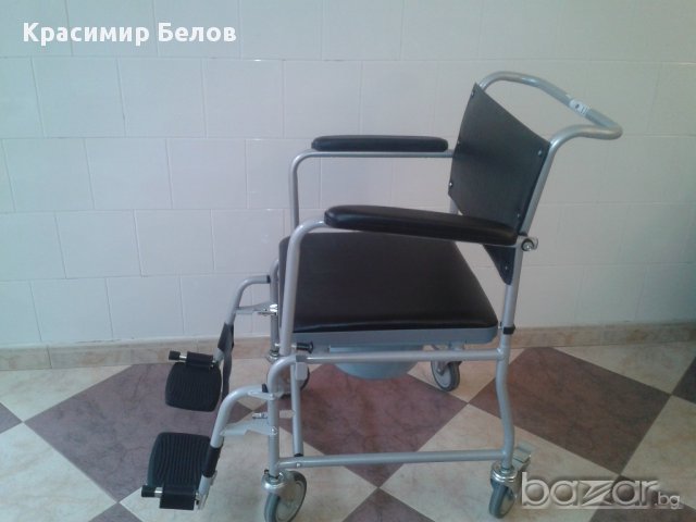 Комбиниран стол за баня и тоалет MC 100-P, снимка 5 - Други стоки за дома - 13579808