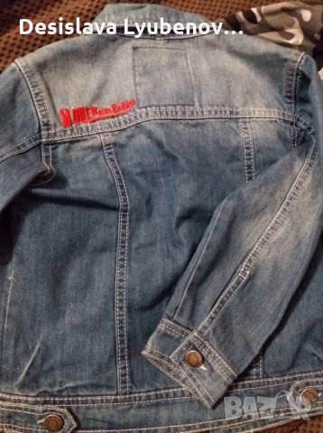 Дънково яке за момиче-Шанс за Боби-Благотворителен базар, снимка 2 - Детски якета и елеци - 23911410