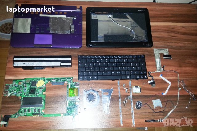 MSI Wind U135 на части, снимка 2 - Части за лаптопи - 24907684