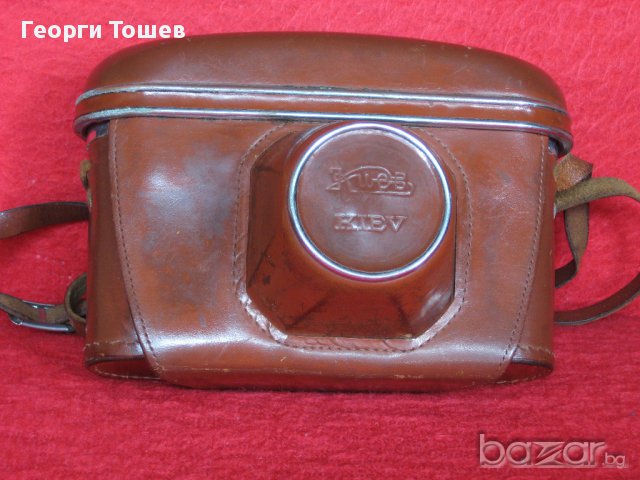 Продавам прецизен фотоапарат с вграден светломер, модел - "KIEV"., снимка 2 - Фотоапарати - 10370774