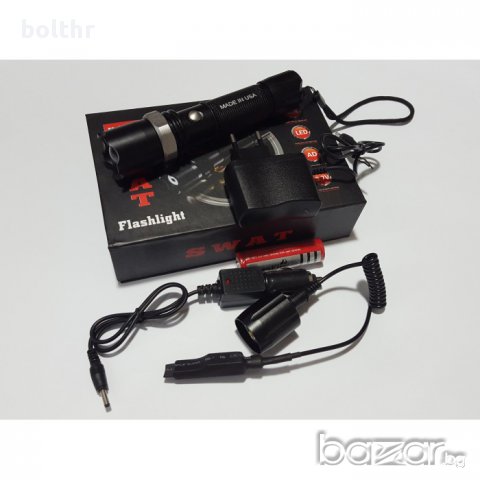 TORCH SWAT CREE LED 350000W СЪС СПУСЪК