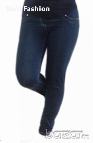 Дънки клин за бременни 01327 , снимка 3 - Дрехи за бременни - 9202998