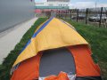 Нова двуслойна палатка с чадъръчно лесно отваряне за 3 човека , снимка 4