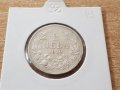2 лева 1912 година България сребърна монета, снимка 1 - Нумизматика и бонистика - 25009103