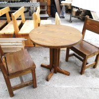 Дървени маси и  столове от масивна дървесина по поръчка, снимка 14 - Маси - 10449441