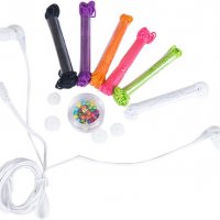 Нови слушалки тапи Maxell хамелион - Diy braid it custom kit , снимка 2 - Слушалки и портативни колонки - 22406993