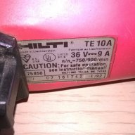 Hilti-перфоратор+батерия+зарядно-внос швеицария, снимка 9 - Бормашини - 17082372