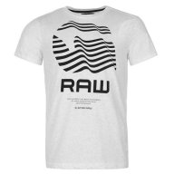 Мъжка Тениска - G-Star RAW Rinor Logo; размери: L, снимка 1 - Тениски - 15142452
