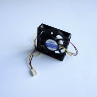 Вентилатор аксиален с втулка 12V 3P 0,18A 60х60х15mm, снимка 1 - Друга електроника - 17441281