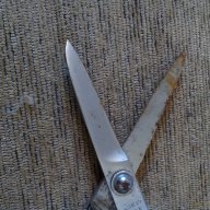 Стара шивашка ножица,ножици, снимка 5 - Антикварни и старинни предмети - 17979984