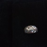 "Esprit" сребърен уникален ажурен  пръстен, снимка 3 - Пръстени - 23340097
