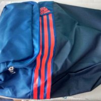 Нова раница Adidas 3 Stripes DER Backpack Dark Blue, снимка 8 - Чанти - 19215641